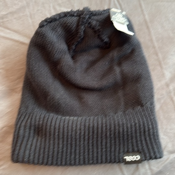 COAL Black Knit Winter Beanie – OS – Double-Layer Warm - Picture 6 of 6